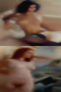 Mainly men horny girls and trans.